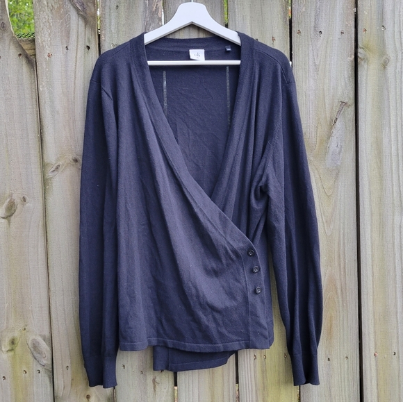 Cabi Ballet Sweater #3160 Black XL - Picture 3 of 6